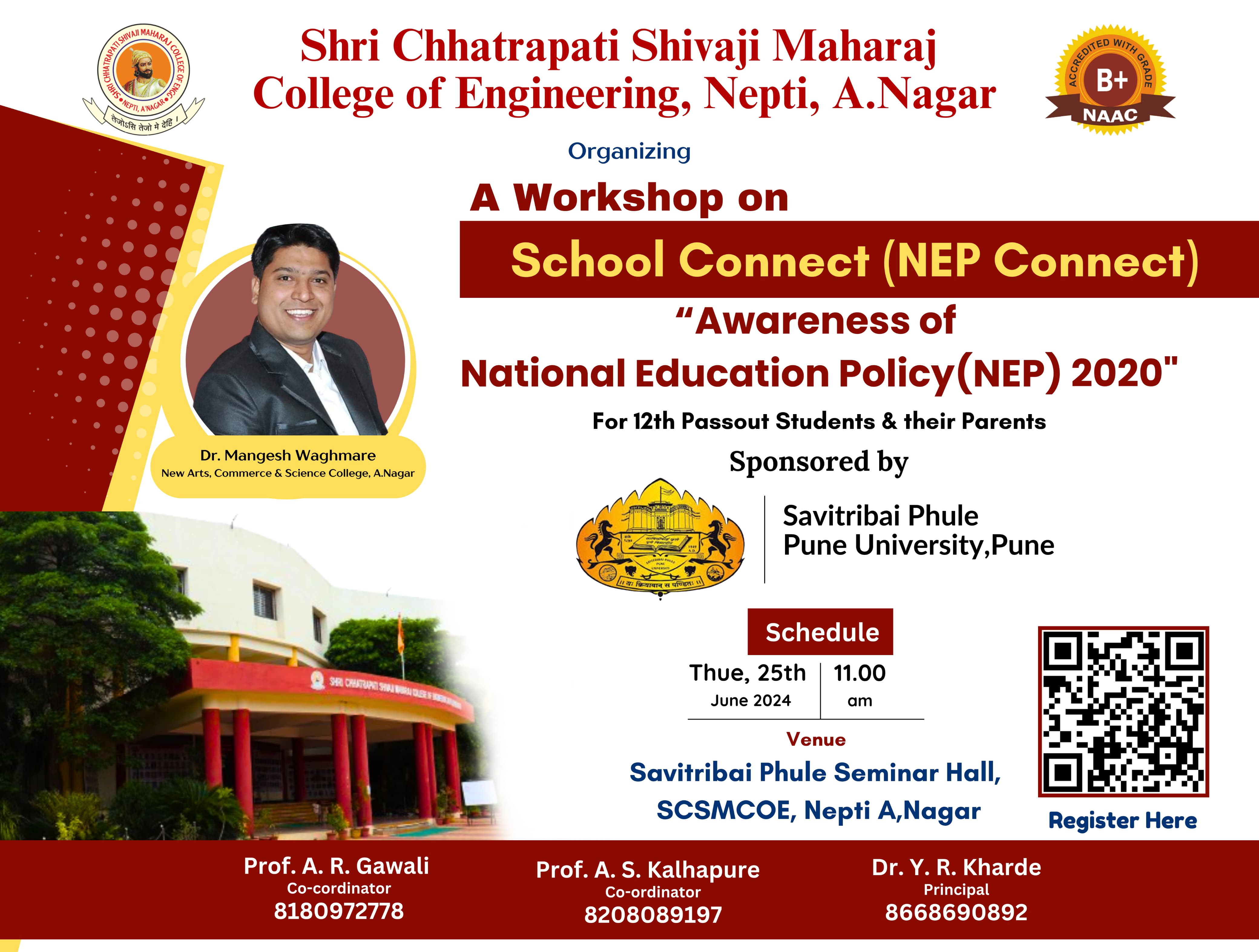 Workshop on School connect  (NEP Connect)