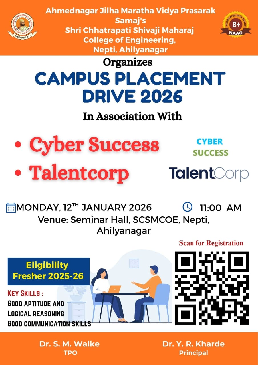 Campus placement Drive 2026